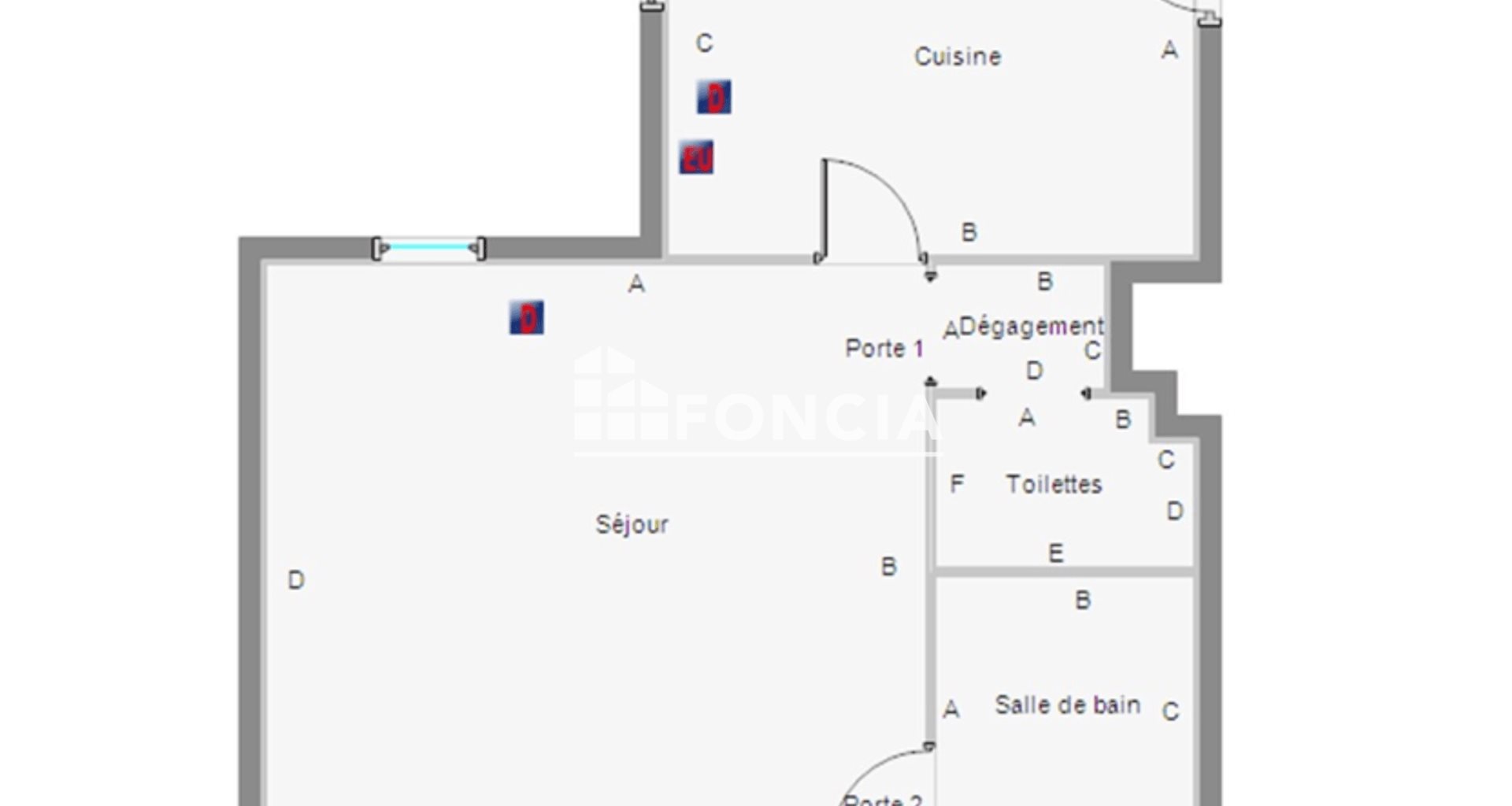 Appartement à louer, 26m², Montluçon