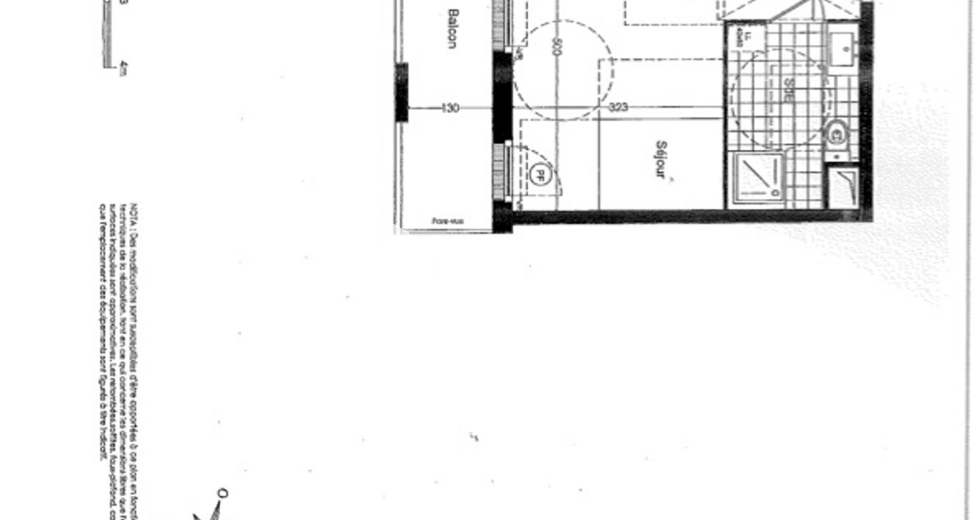 Appartement à louer, 25m², Jouy-le-Moutier