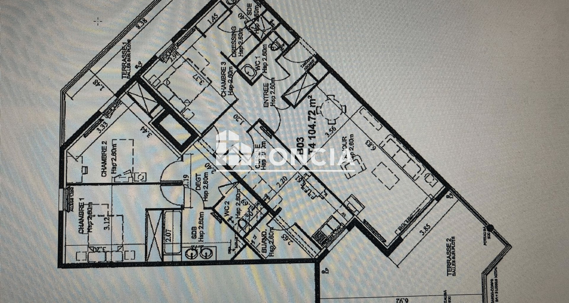 Appartement à louer, 104m², La Seyne-sur-Mer