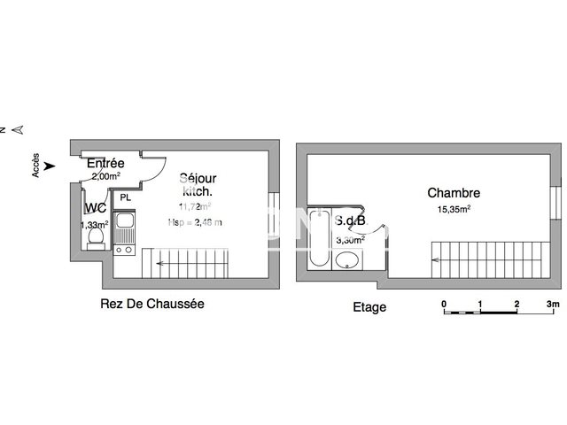 Appartement à louer, 33m², Arras