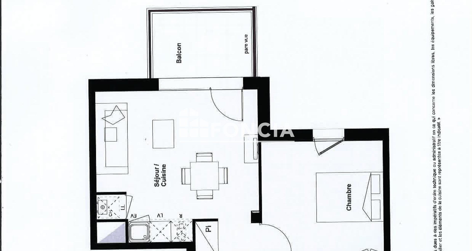 Appartement à louer, 41m², Toulouse
