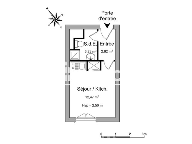 Appartement à louer, 18m², La Roche-sur-Yon