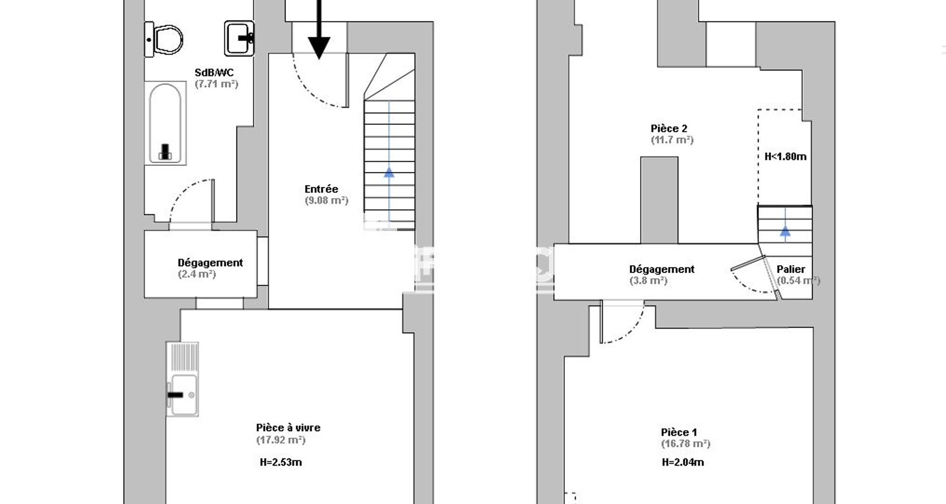 Appartement à louer, 69m², Mulhouse