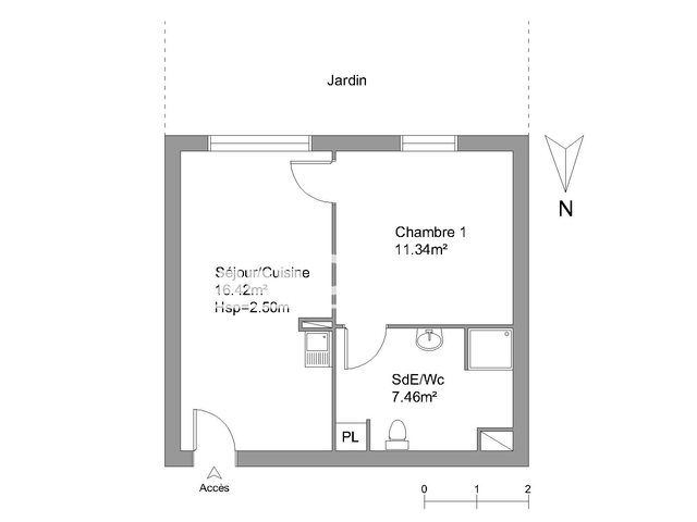 Appartement à louer, 35m², Le Bouscat