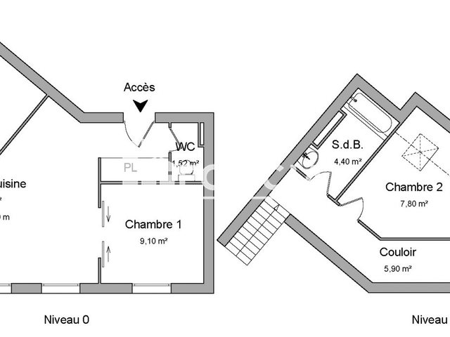 Appartement à louer, 71m², Saumur