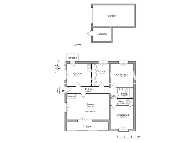 Maison à louer, 78m², Saint-Hilaire-de-Riez