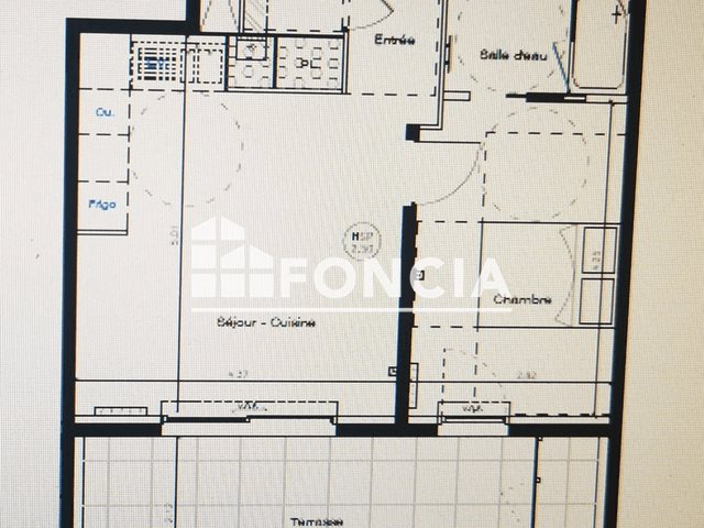 Appartement à louer, 42m², Montpellier