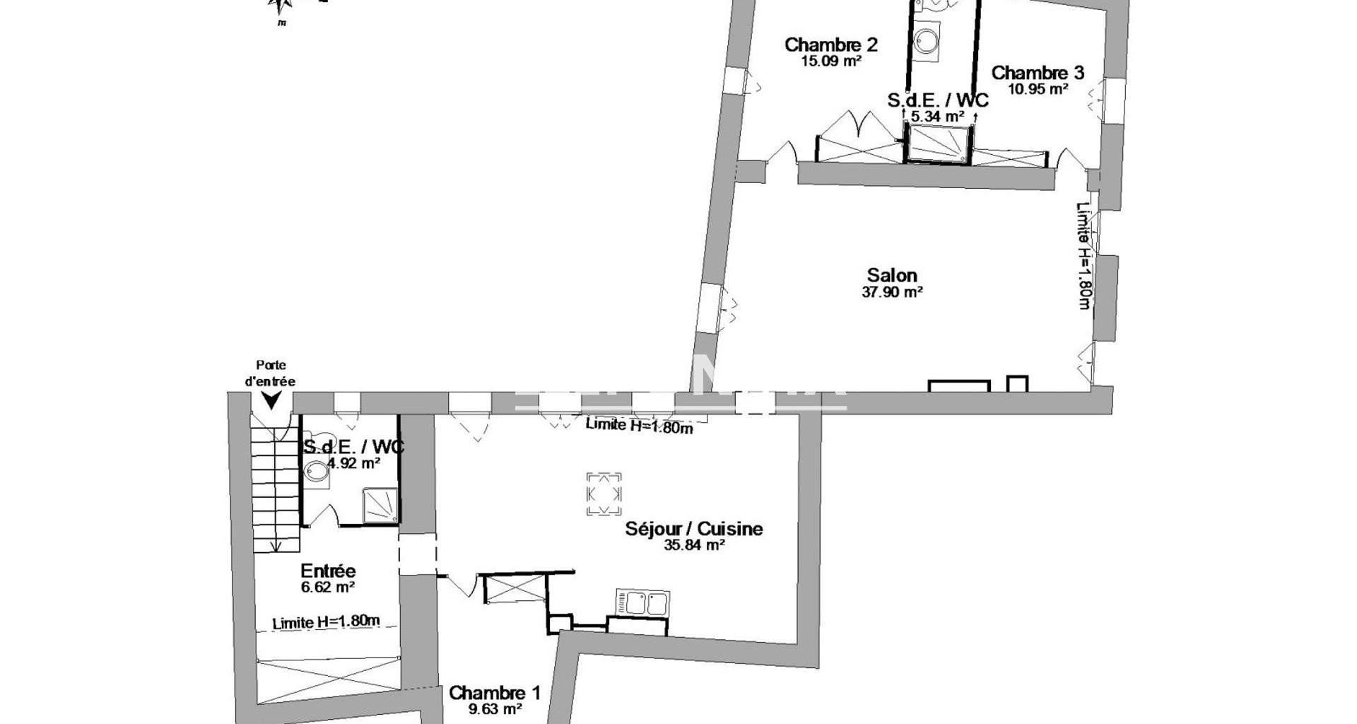 Appartement à louer, 117m², Romans-sur-Isère
