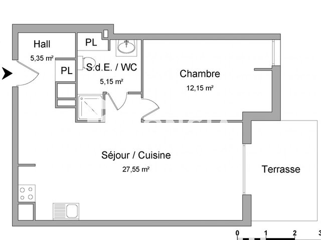 Appartement à louer, 50m², Cavalaire-sur-Mer