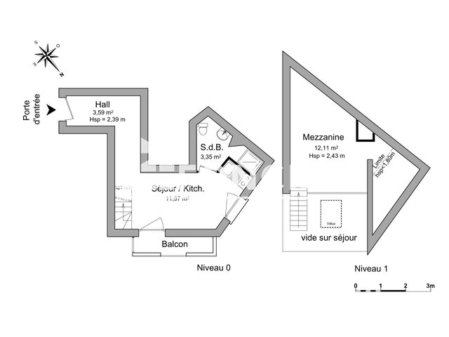 Appartement à louer, 31m², Nantes