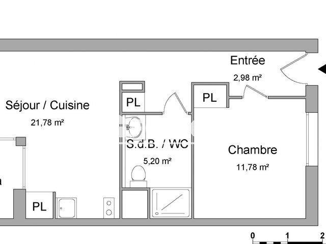 Appartement à louer, 41m², Villenave-d'Ornon
