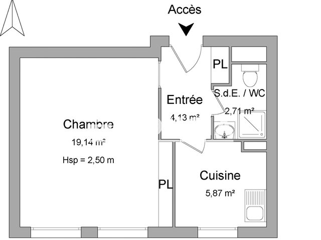 Appartement à louer, 31m², Brest