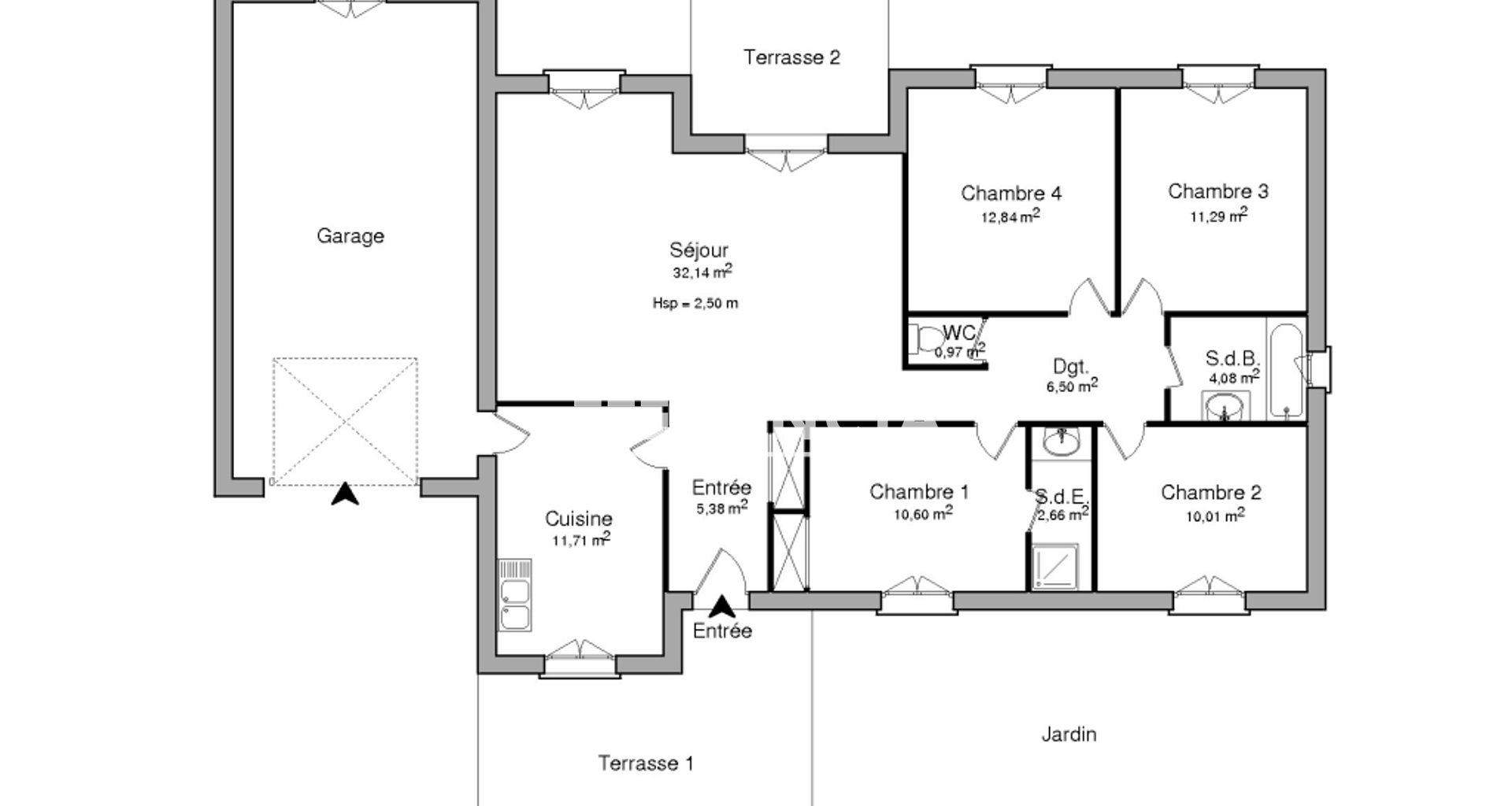 Maison à louer, 108m², Reyrieux