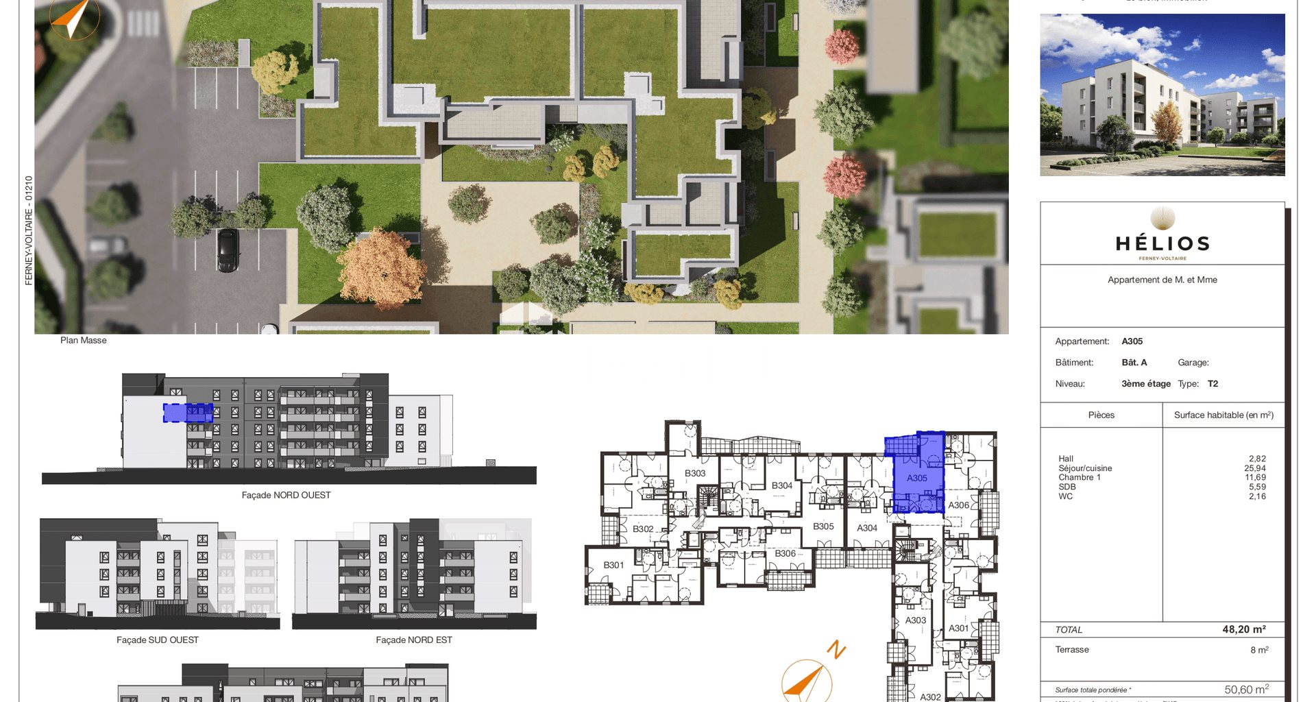 Appartement à louer, 48m², Ferney-Voltaire