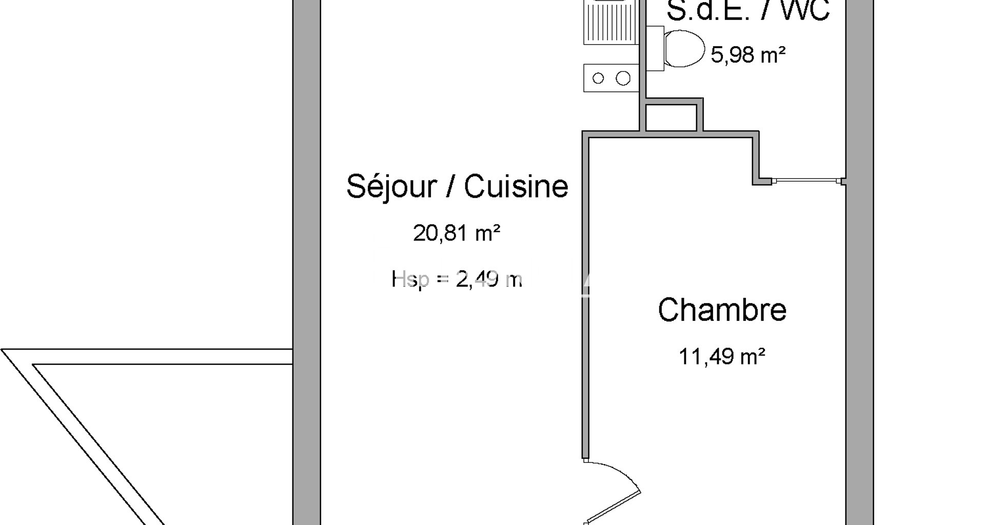 Appartement à louer, 38m², Septèmes-les-Vallons
