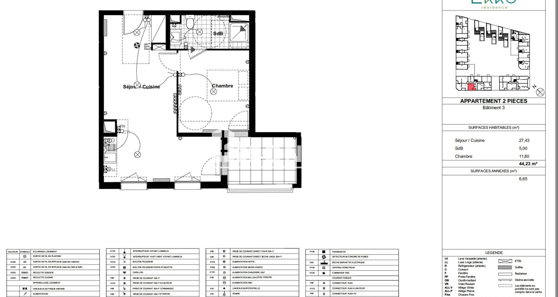 Appartement à louer, 44m², Carrières-sous-Poissy