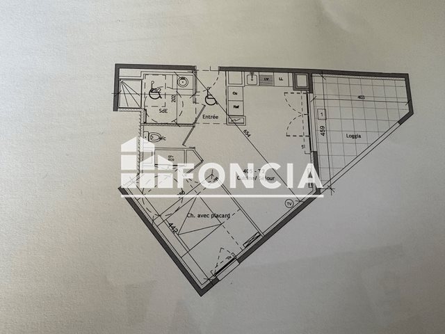 Appartement à louer, 41m², Montpellier