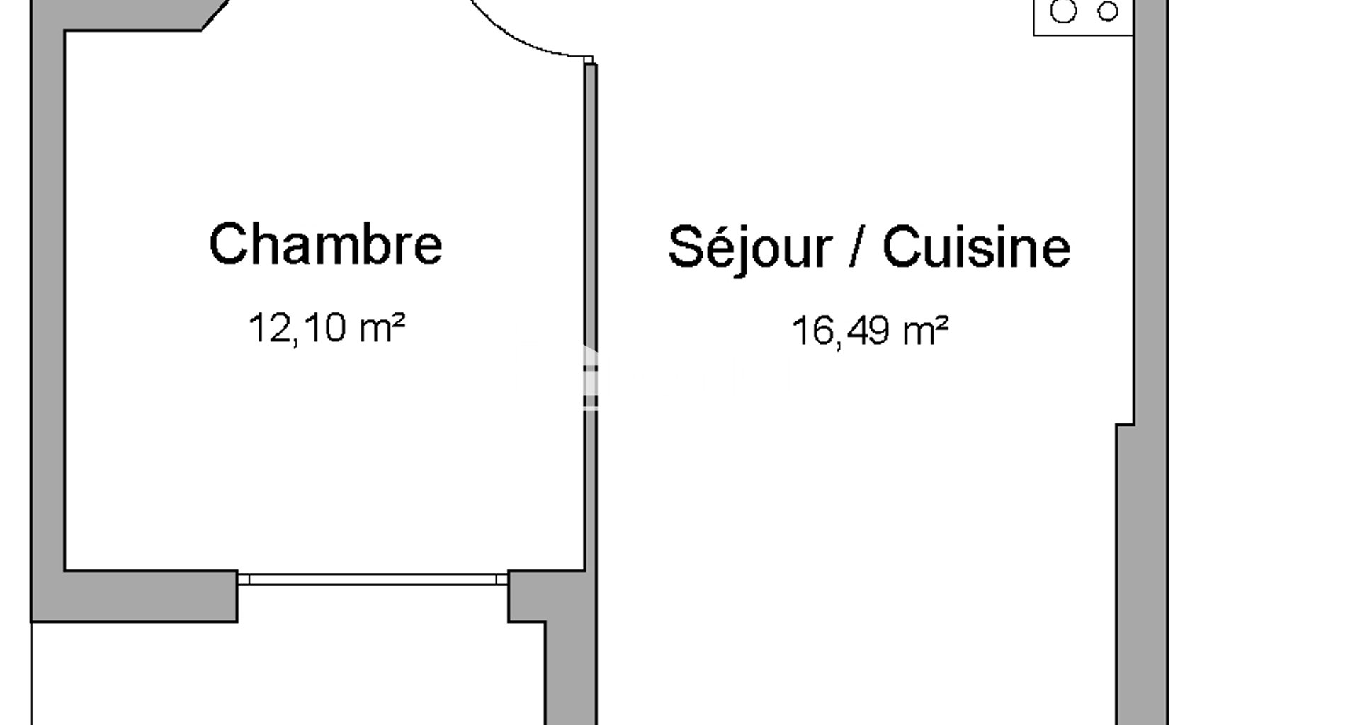 Appartement à louer, 38m², Vénissieux