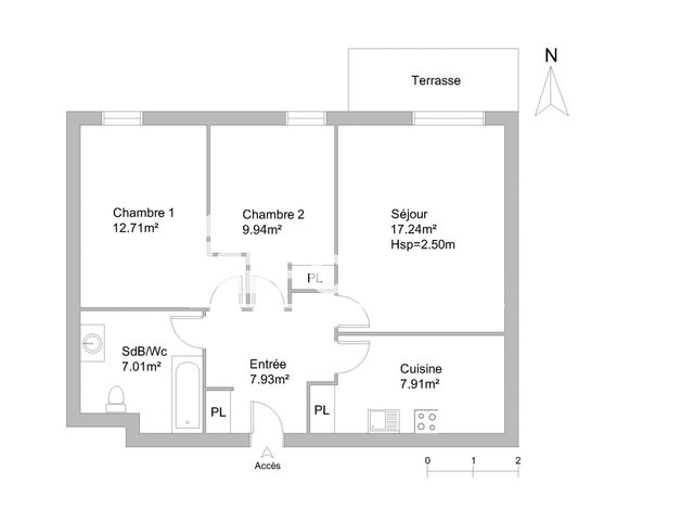 Appartement à louer, 62m², Tarascon