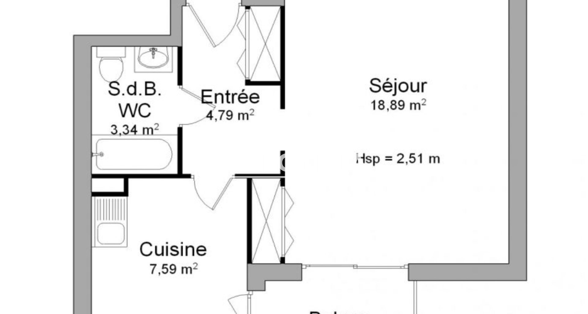 Appartement à vendre, 34m², Grenoble