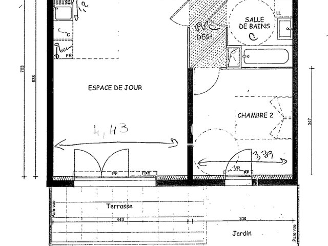 Appartement à louer, 64m², Caen