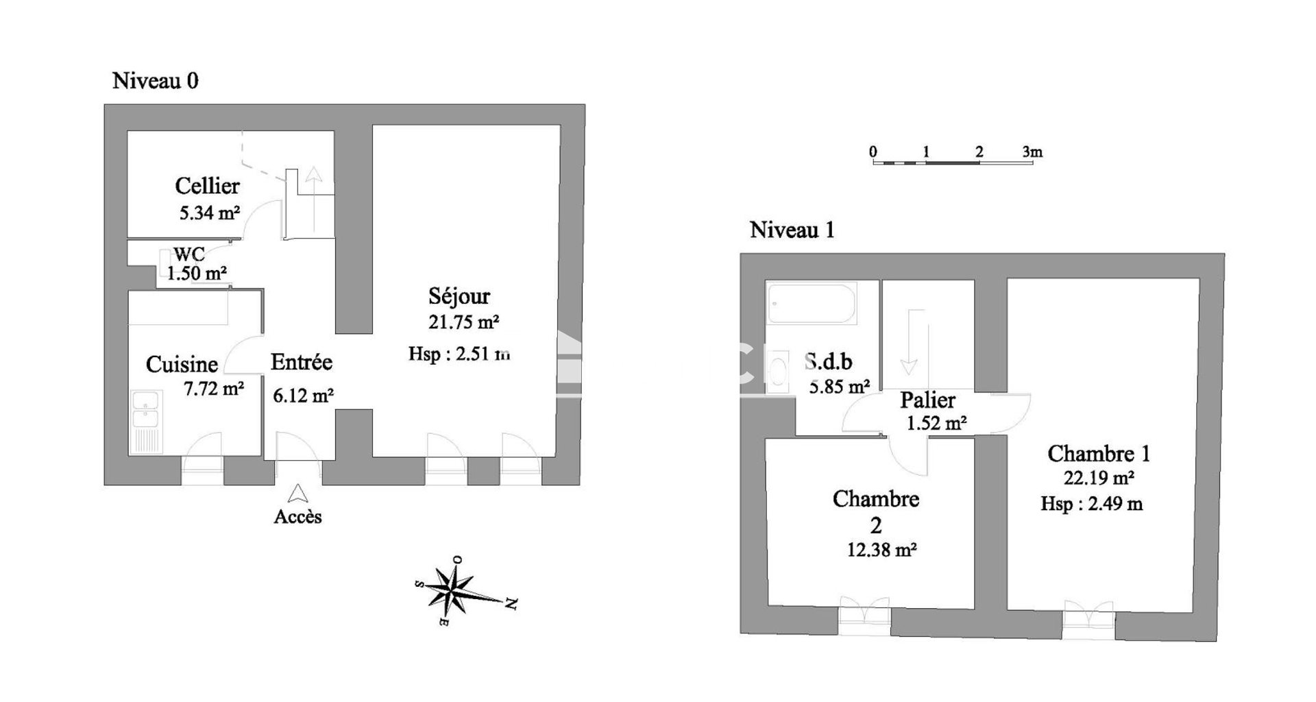 Appartement à louer, 84m², Meximieux