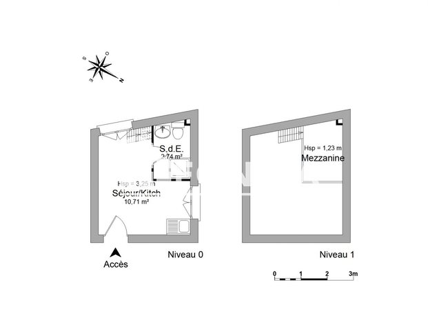 Appartement à louer, 13m², Lille