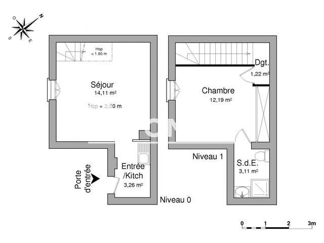 Appartement à louer, 33m², Uzès