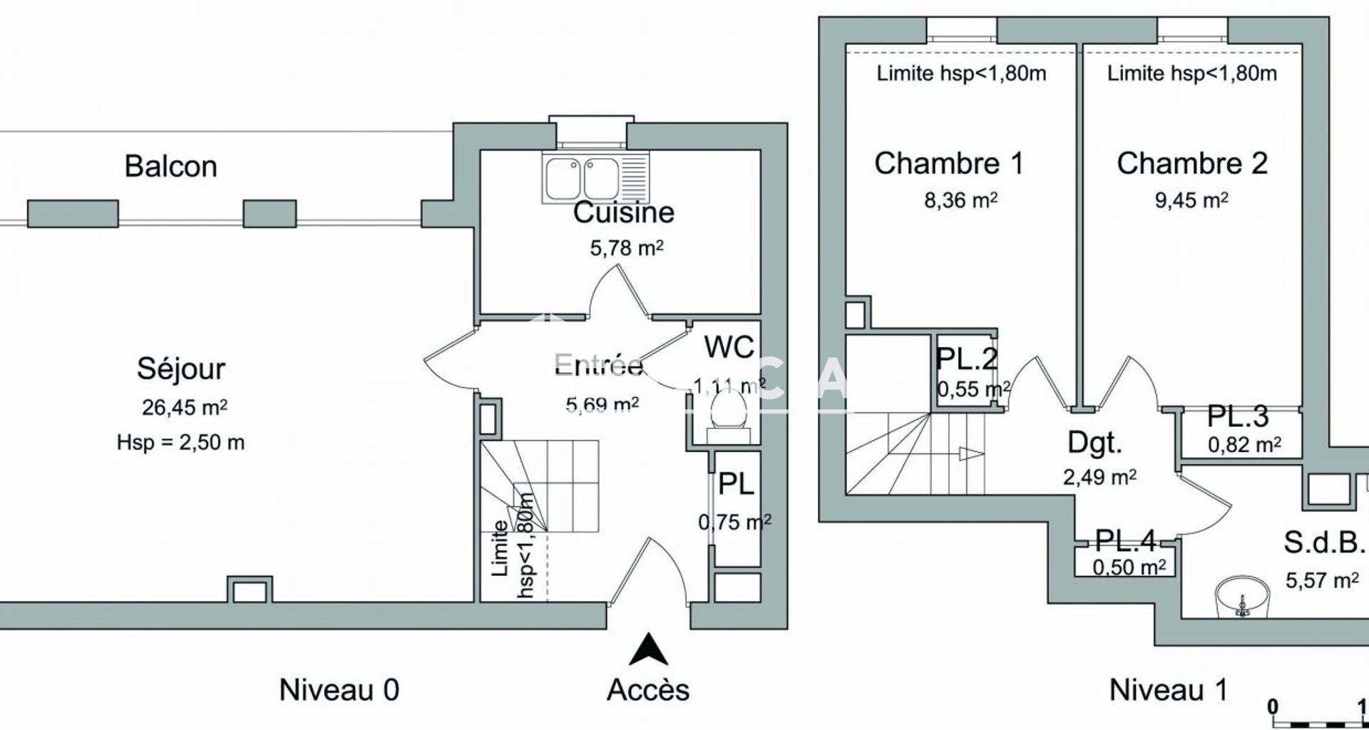 Appartement à louer, 67m², Villeparisis