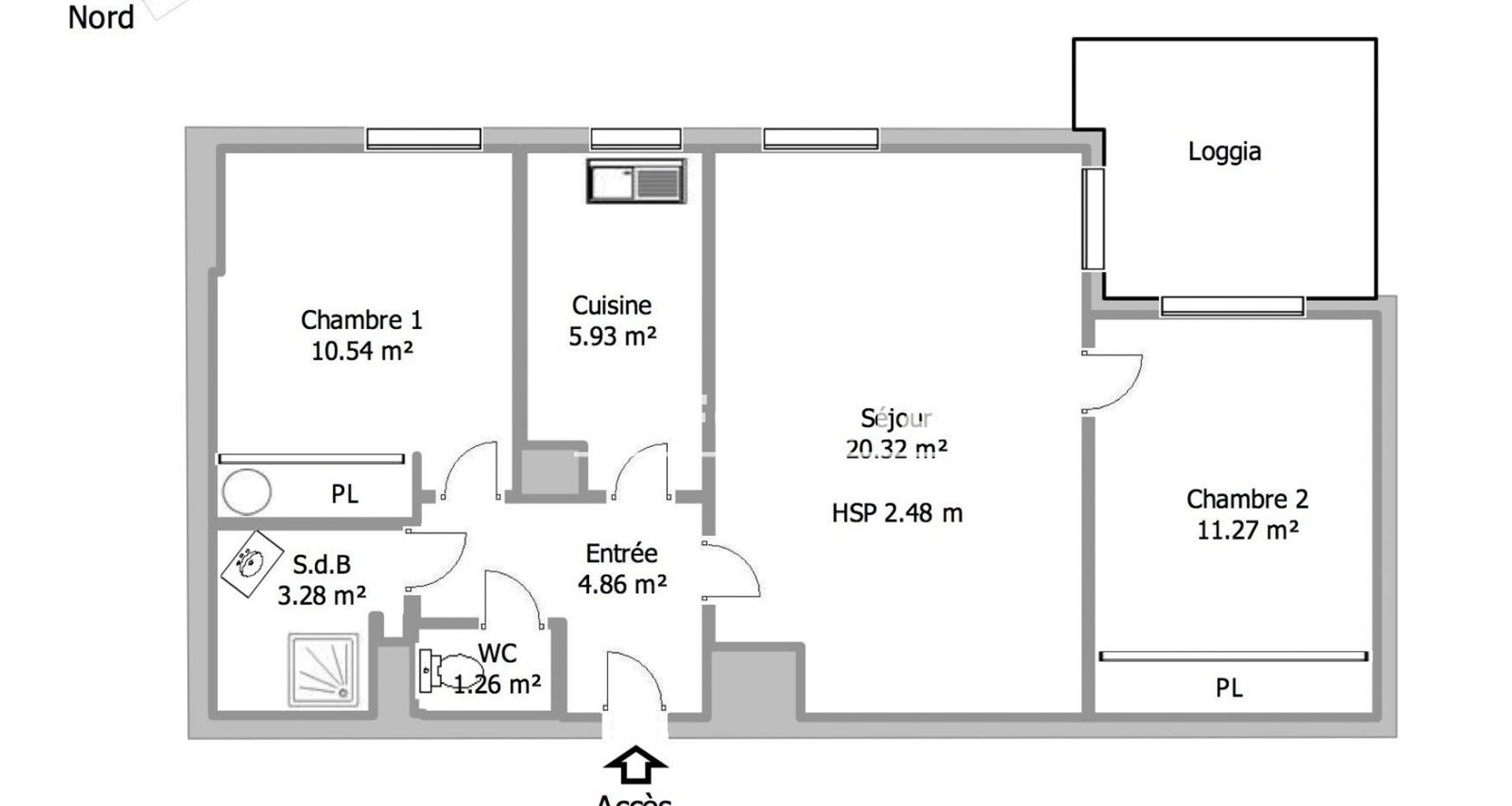 Appartement à louer, 57m², Dammarie-les-Lys