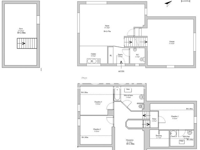 Maison à louer, 108m², Huttenheim