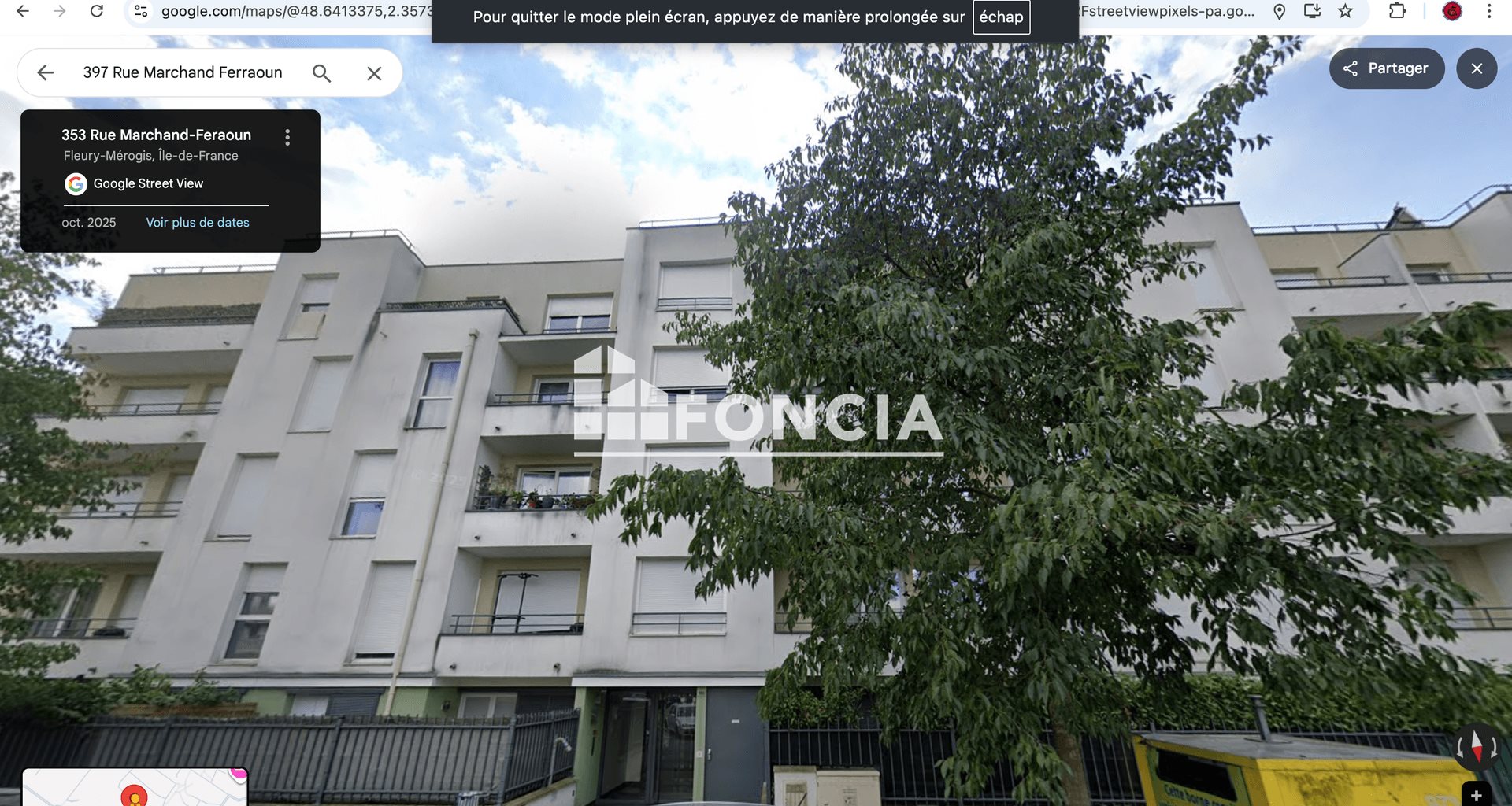 Appartement à vendre, 25m², Fleury-Mérogis