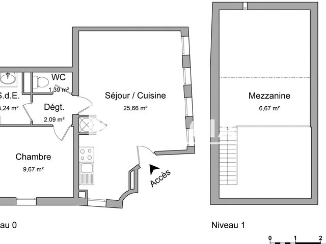 Appartement à louer, 50m², Uzès