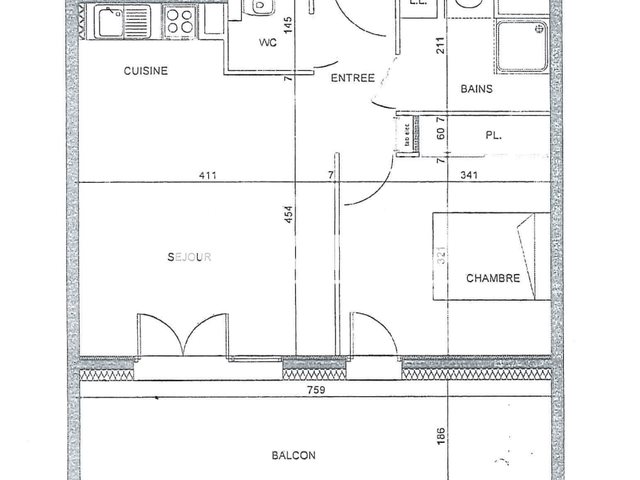 Appartement à louer, 43m², Thonon-les-Bains