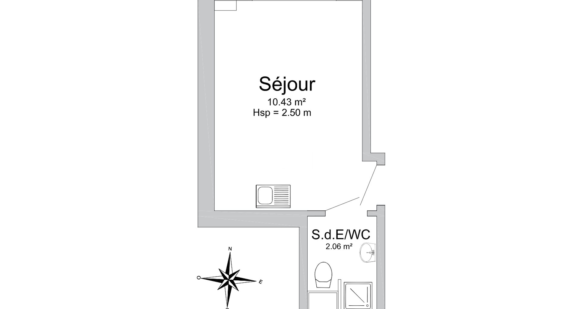 Appartement à vendre, 12m², Meudon-la-Forêt