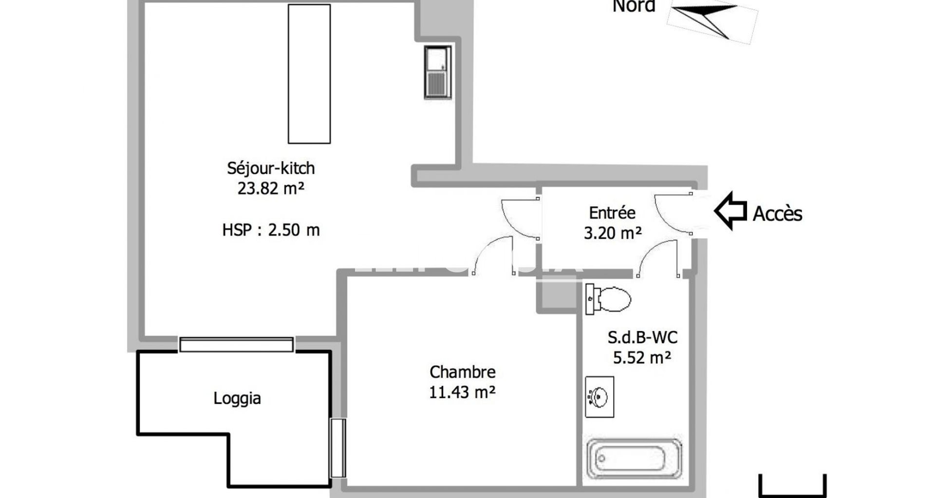 Appartement à louer, 43m², Lieusaint