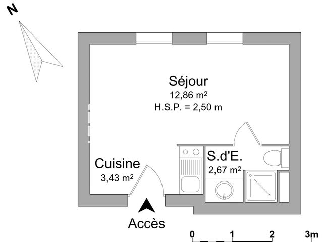 Appartement à louer, 18m², Nantes