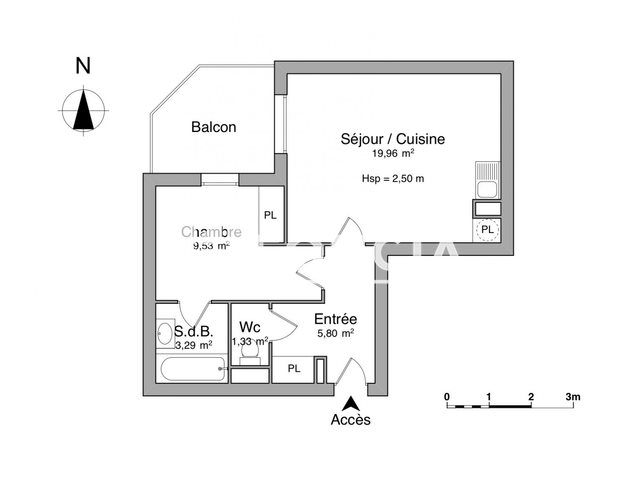 Appartement à louer, 39m², Erstein