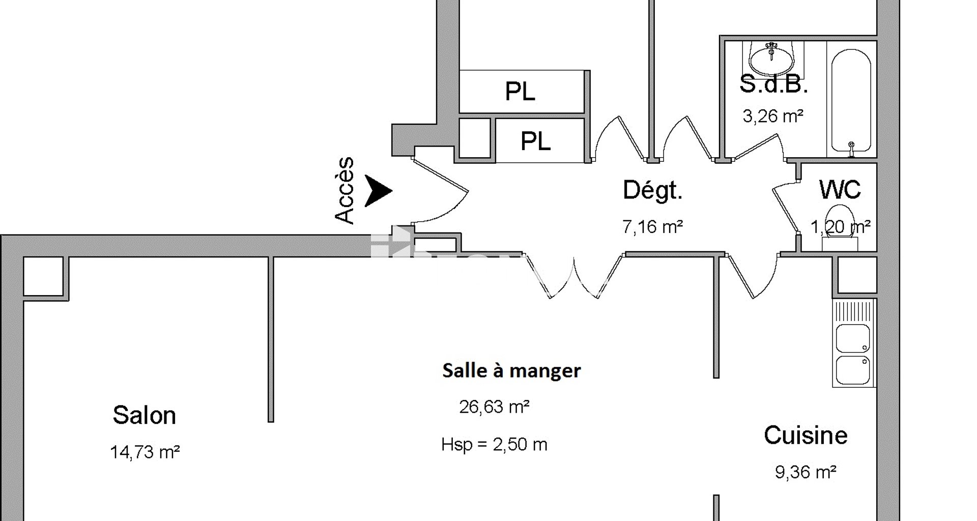 Appartement à louer, 84m², Elancourt