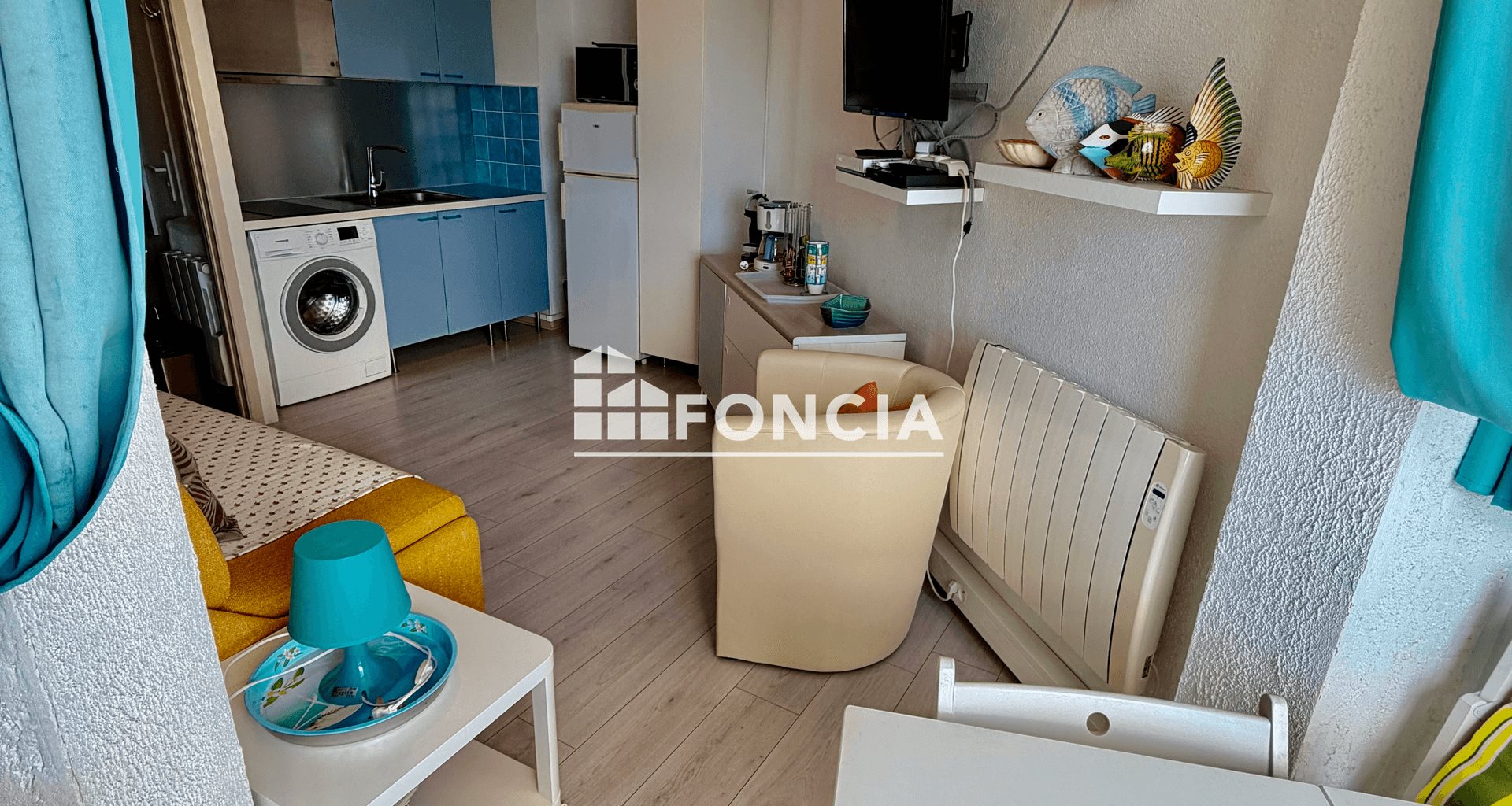 Appartement à vendre, 22m², Le Barcarès