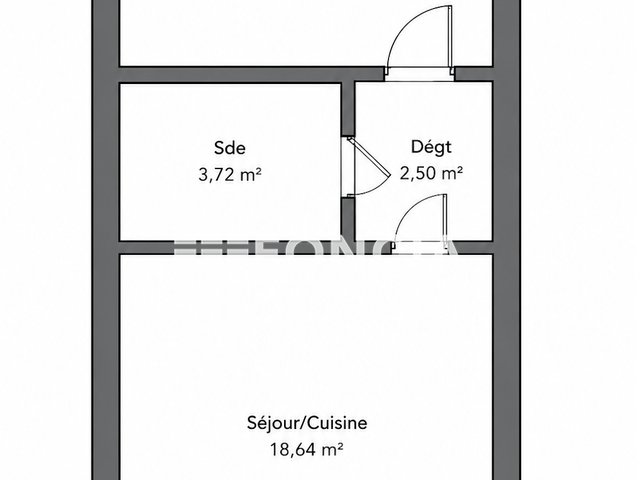 Appartement à louer, 35m², Marseille 15ème