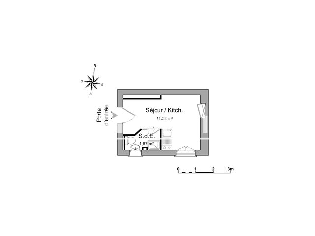 Appartement à louer, 13m², Orléans