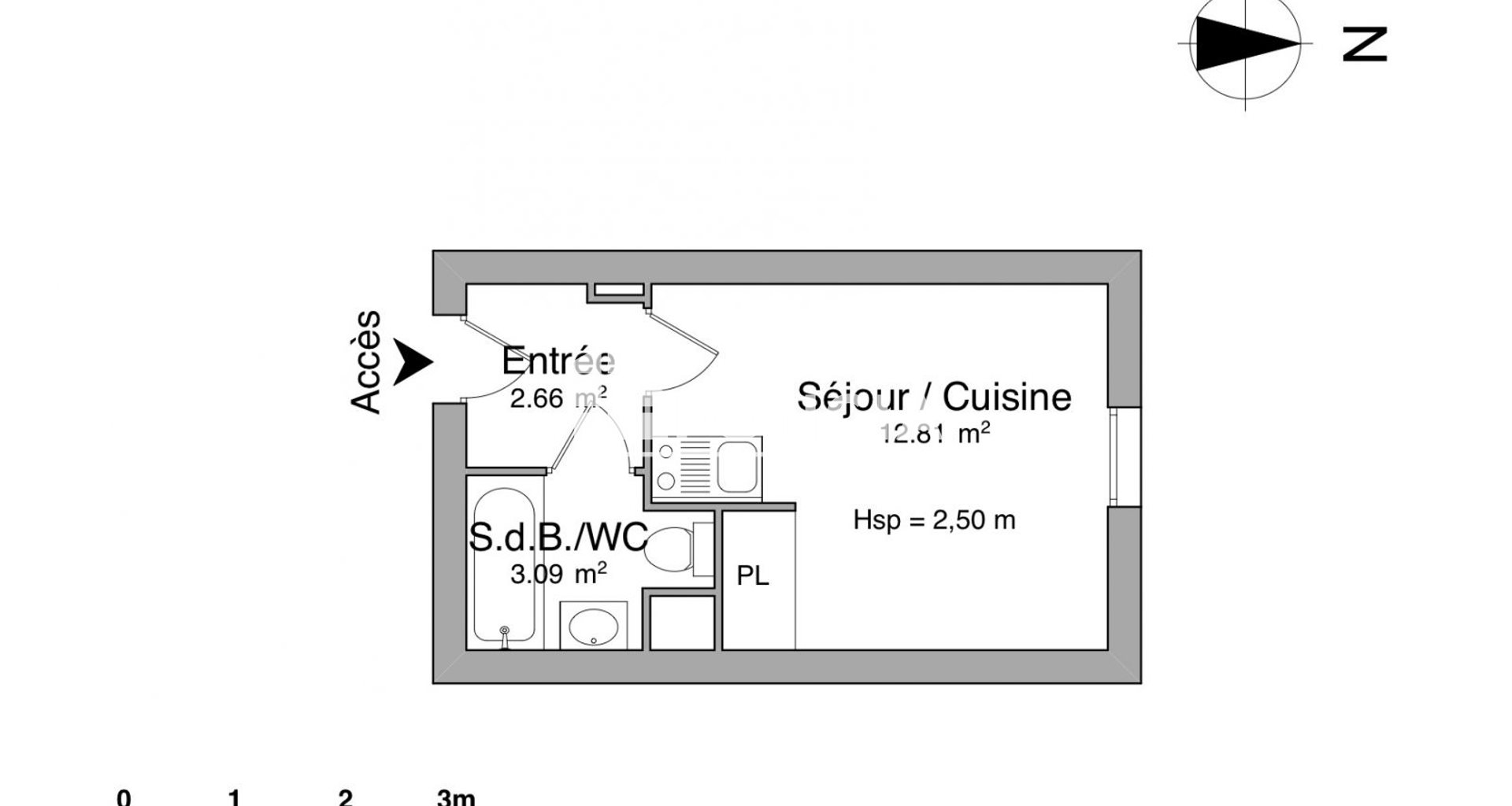 Appartement à louer, 19m², Avignon