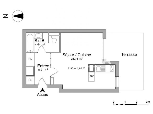 Appartement à louer, 31m², Rodez
