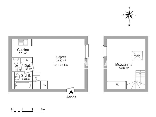 Appartement à louer, 46m², Arles