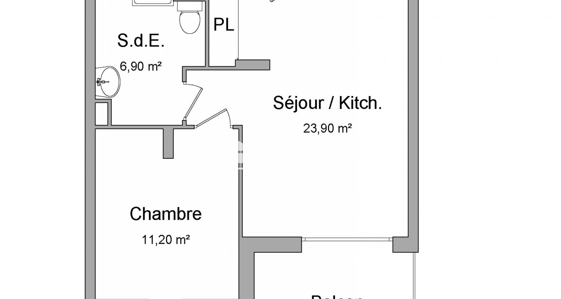 Appartement à louer, 42m², La Rochelle