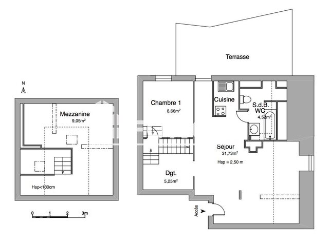 Appartement à louer, 59m², Metz