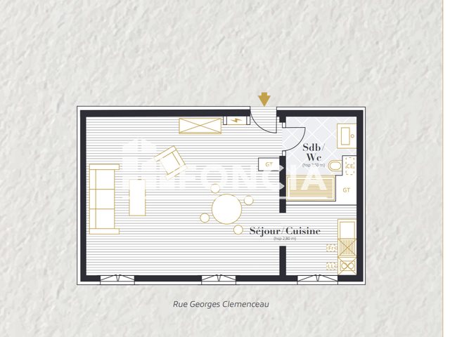 Appartement à louer, 35m², Auray