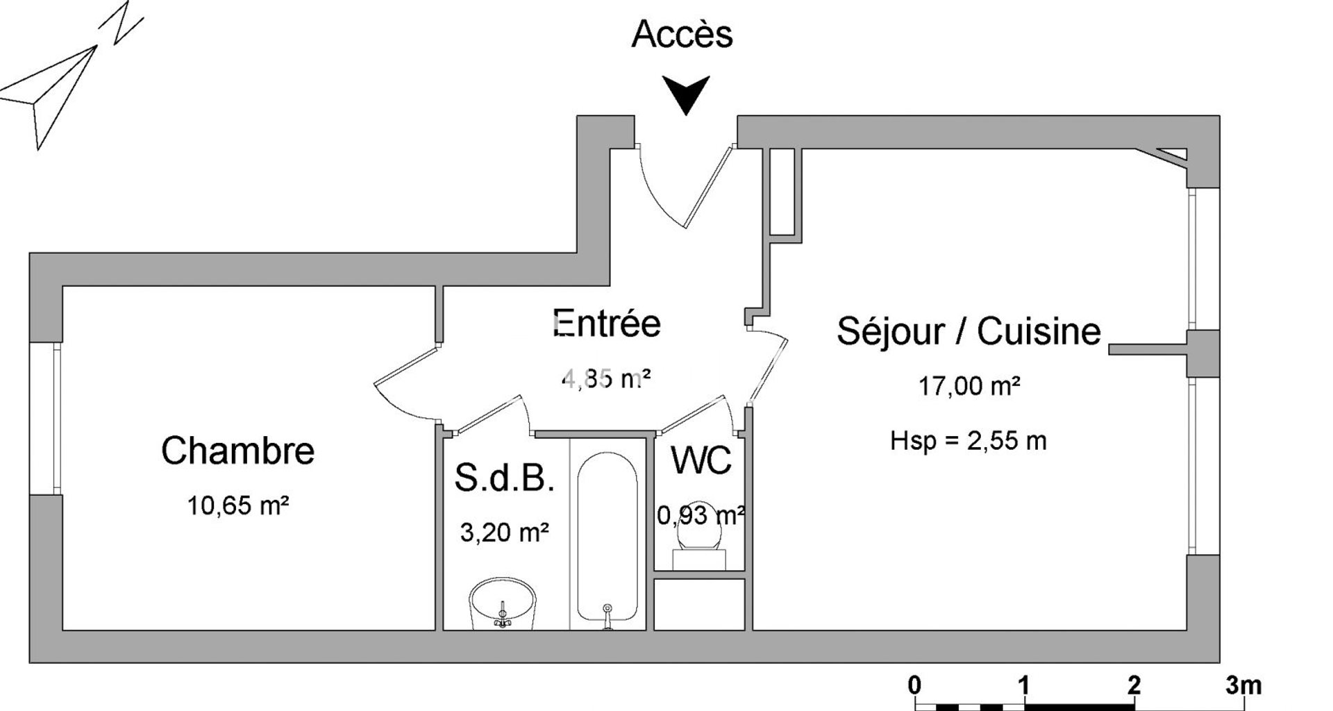 Appartement à louer, 36m², Le Vésinet