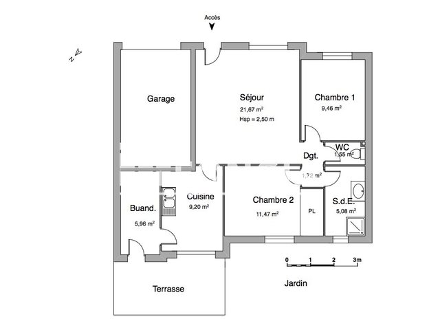 Maison à louer, 60m², Chalonnes-sur-Loire